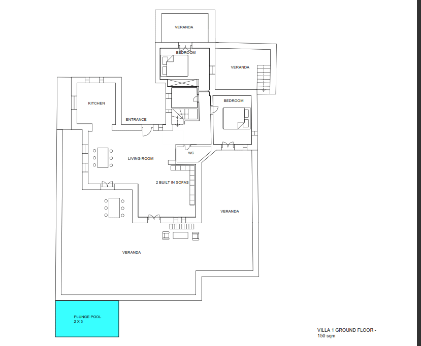 4 Bedrooms Villa 230 m2 (1)